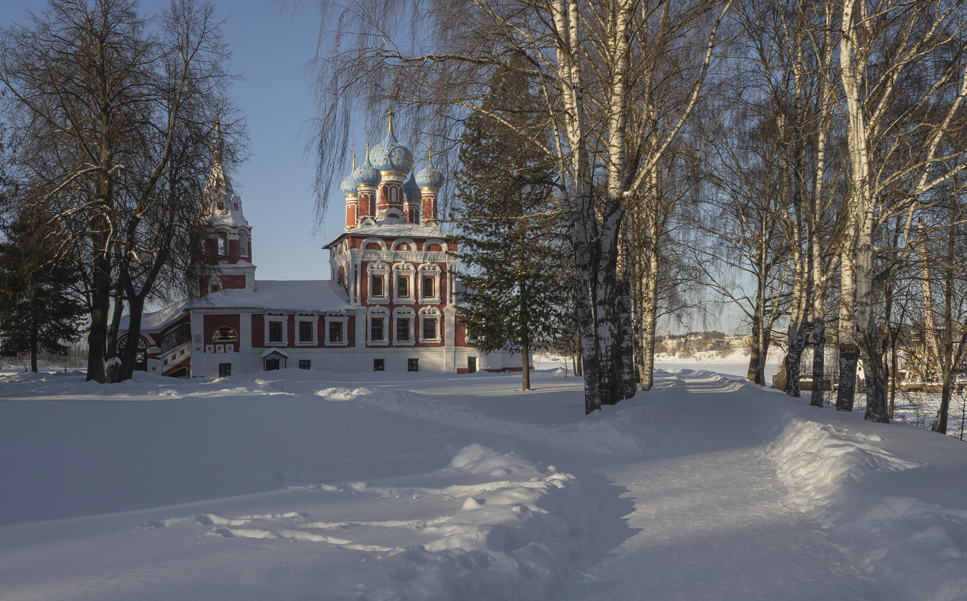 Тараканово Церковь зима