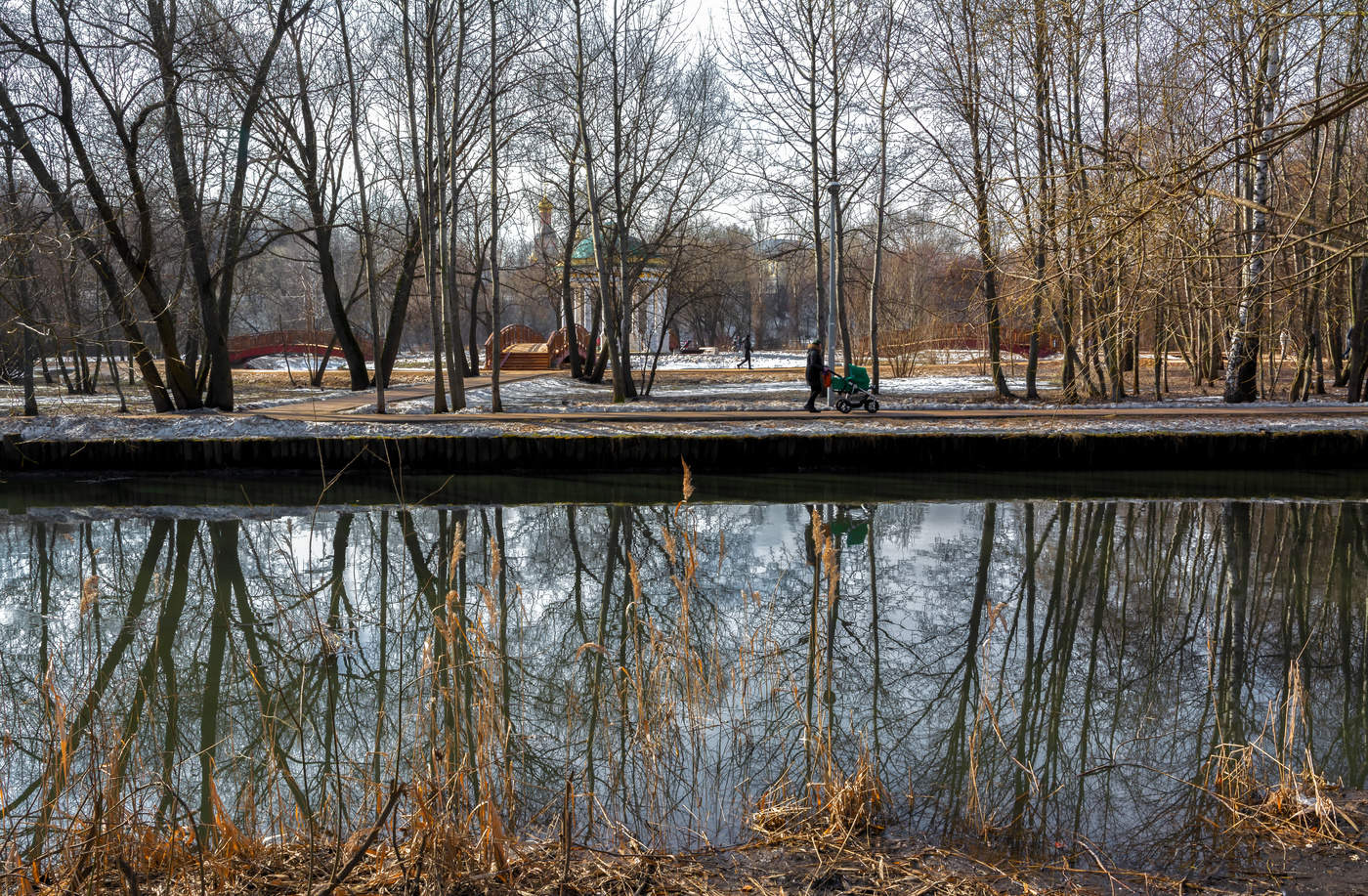 апрель в парке