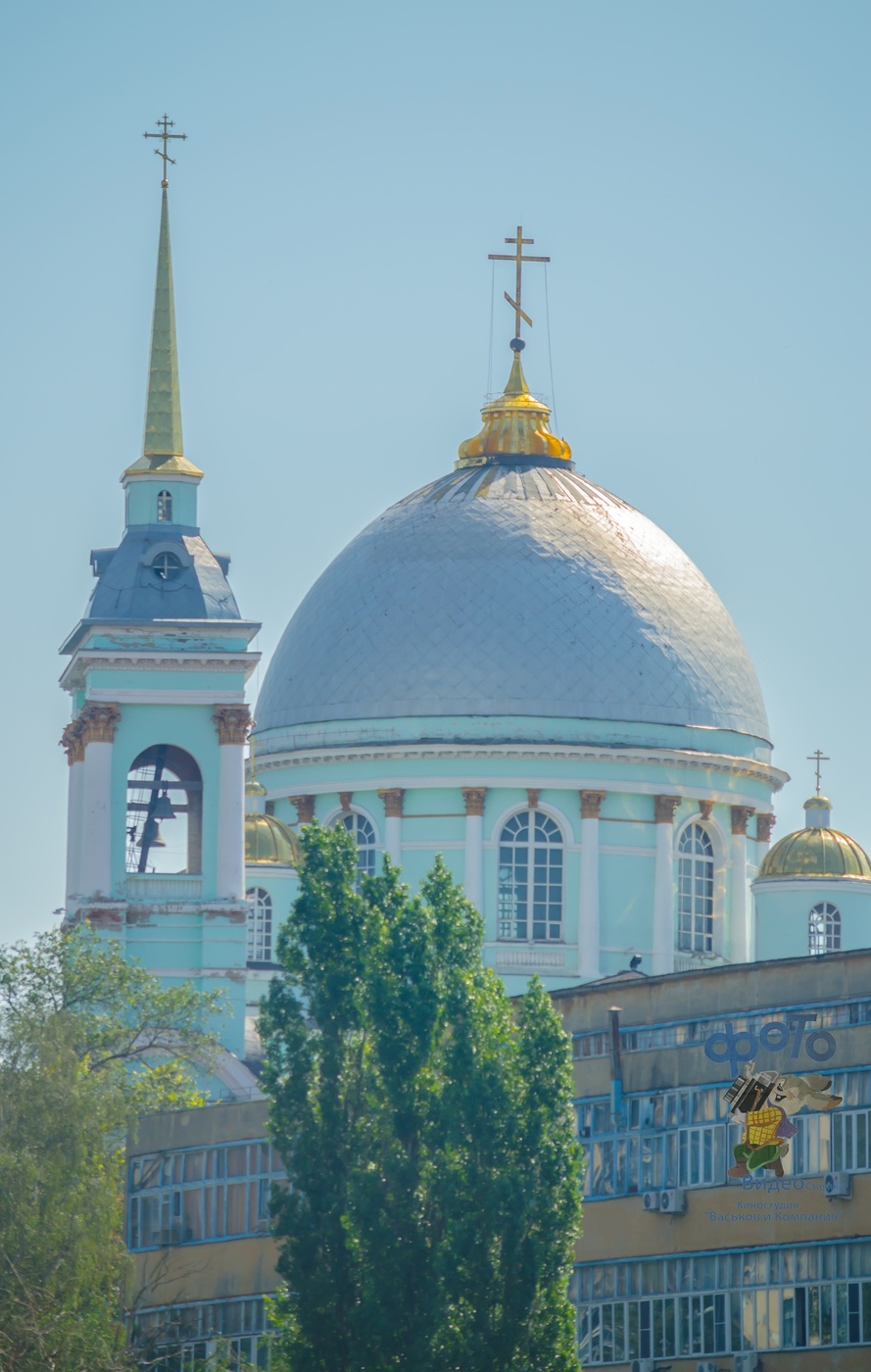 Знаменский собор Курск фото зимой