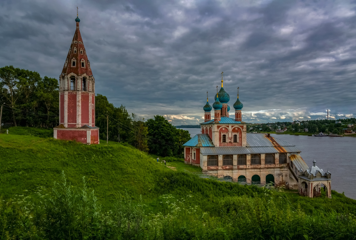 Казанская Церковь Тутаев Волга