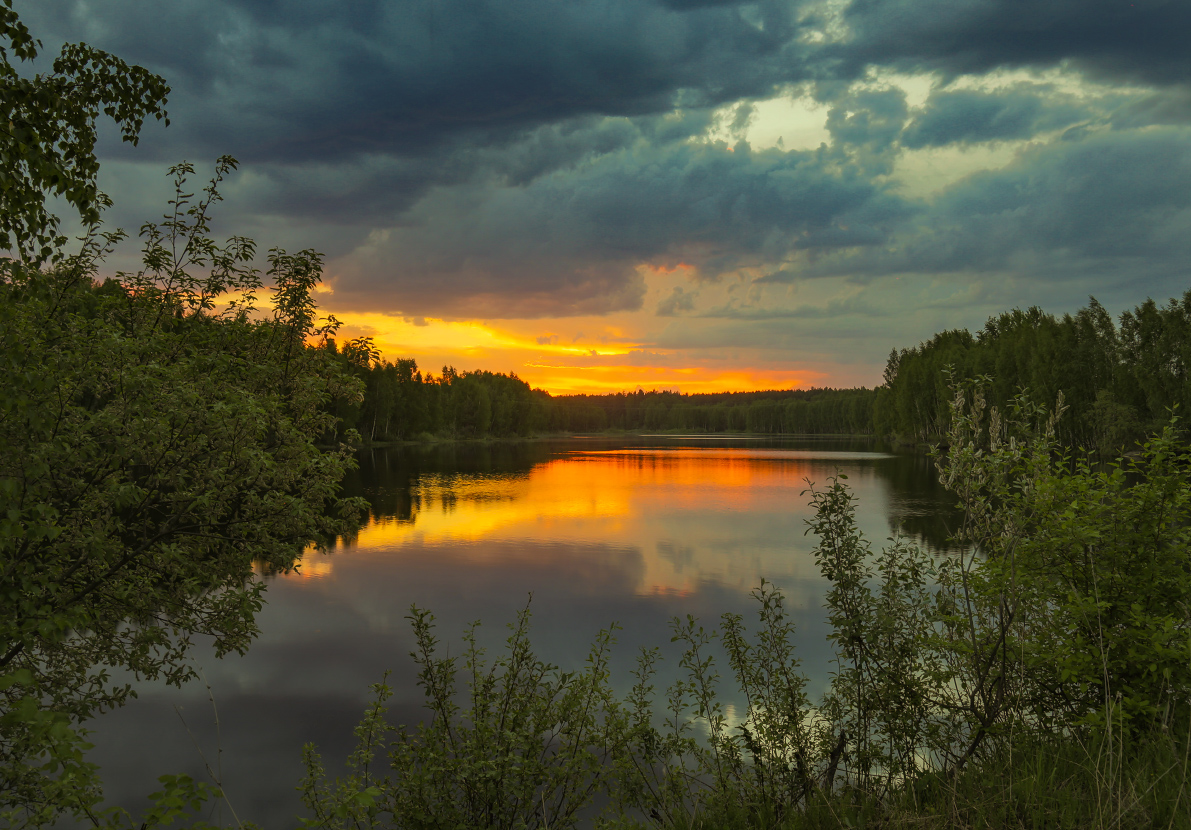 Фото майского вечера