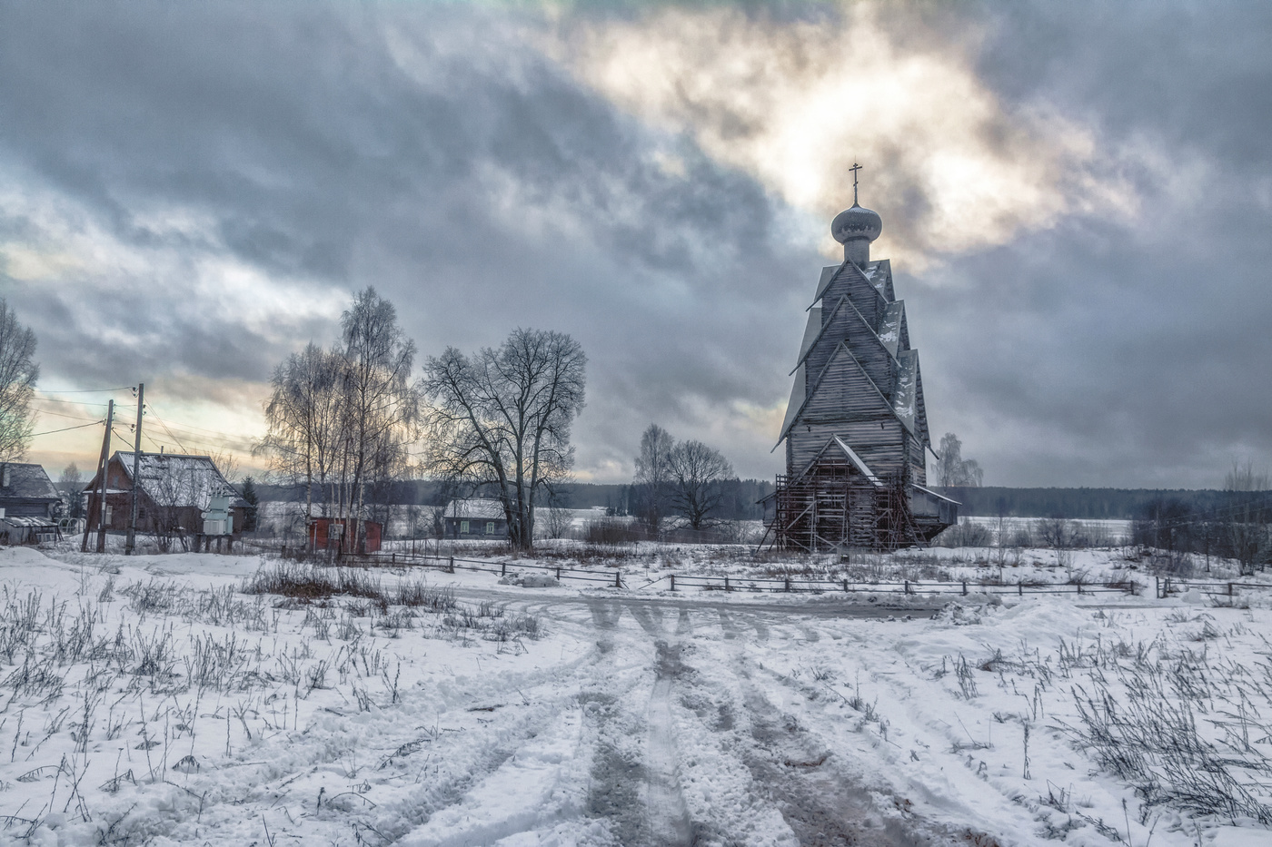 Храм на Селигере озеро Вселуг