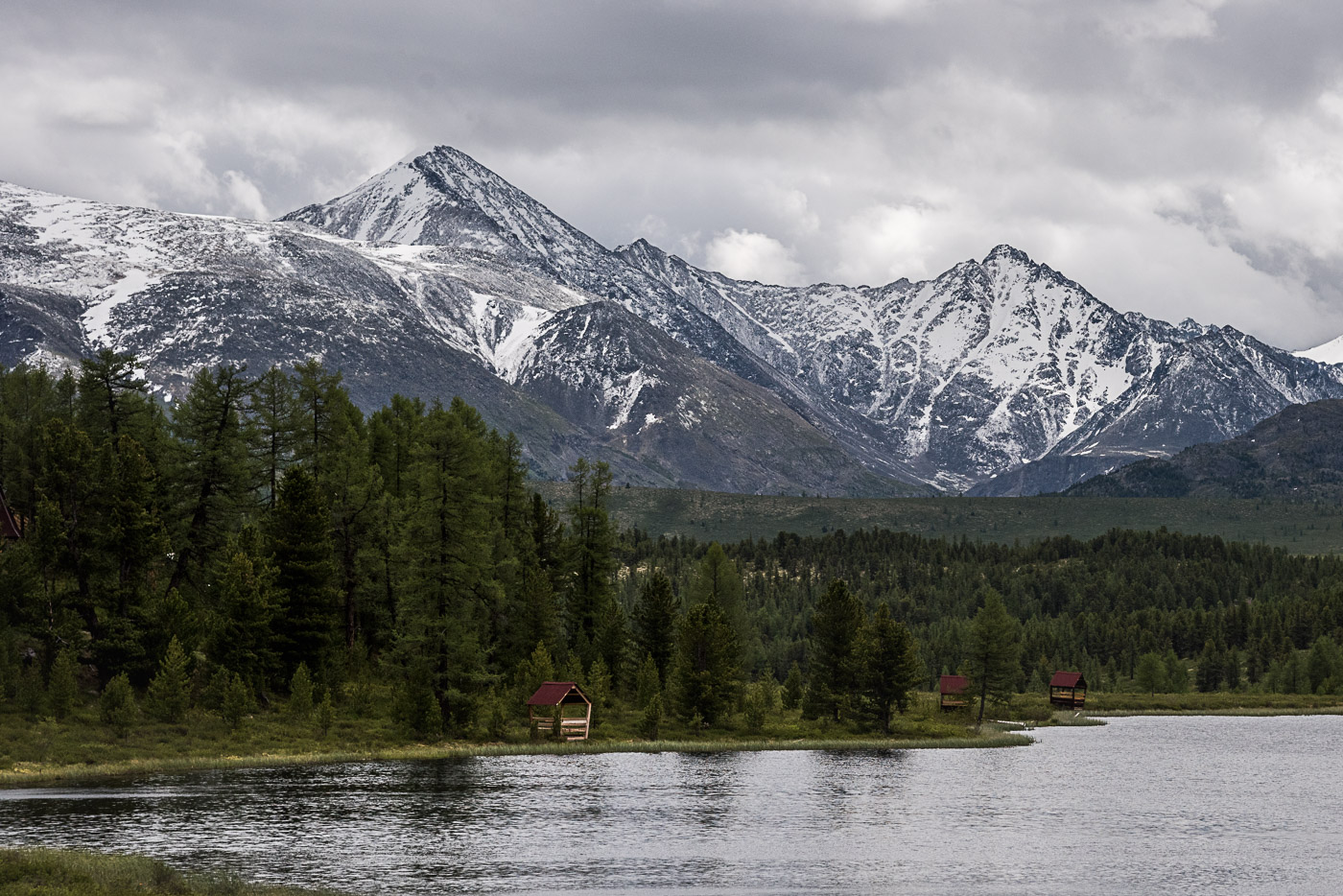 Озеро Киделю горный Алтай
